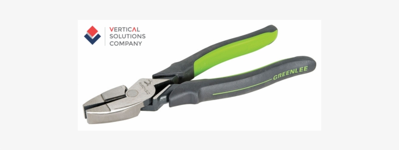 Greenlee 0151-09cm Side Cut Pliers With Crimper, High, transparent png download