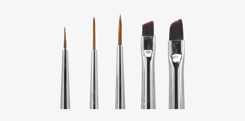 5 Pcs Nail Art Brush Set, transparent png download