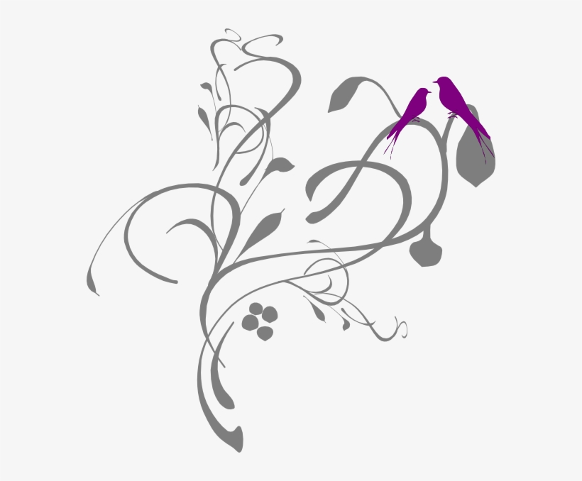 Not The Birds But Maybe Add Vines/branches To The Existing - Vines Clip Art, transparent png download