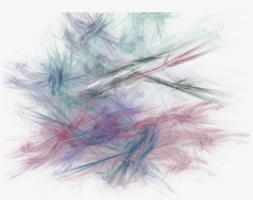 Colorful Fractal Isolated Shape Vector, transparent png download