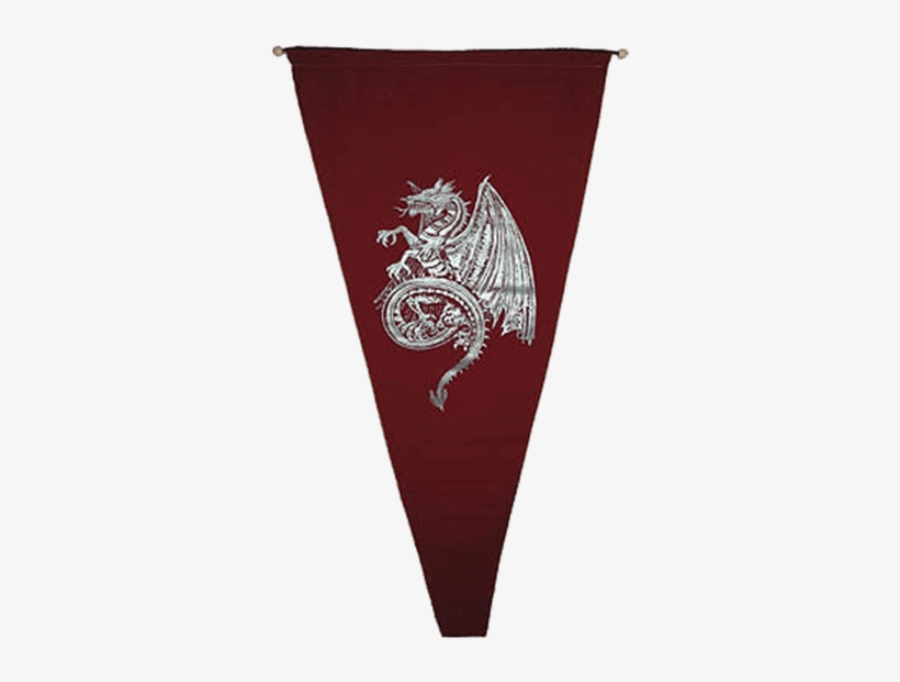 Celtic Dragon Pennant Medieval Celtic Dragon Banner Transparent