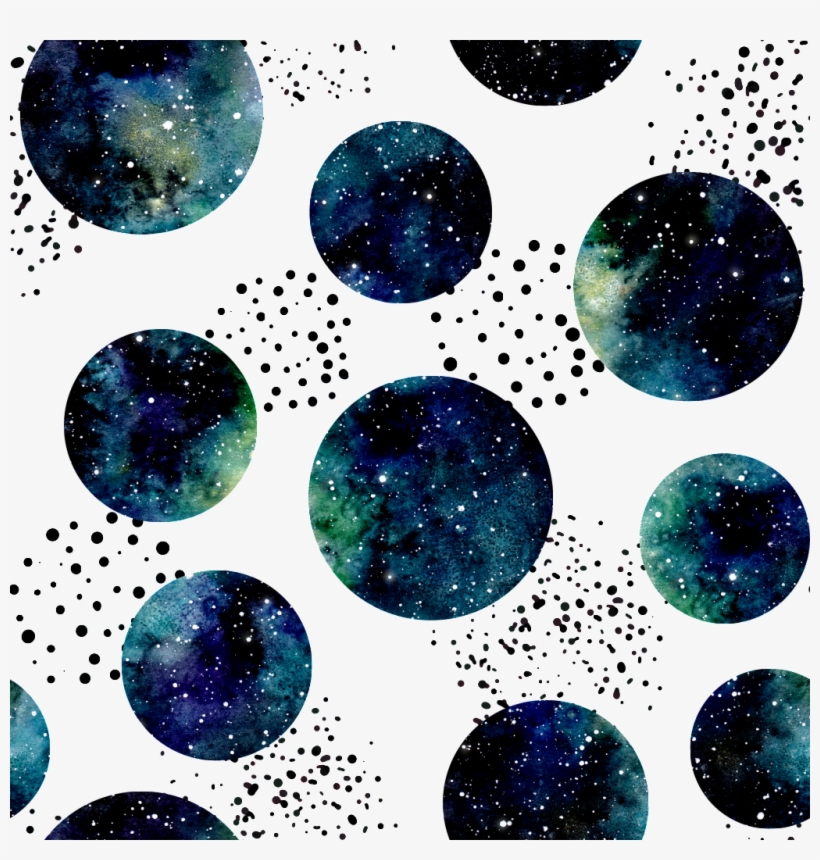 Hand Painted Sci Fi Starry Sky Png Background - Portable Network Graphics, transparent png download