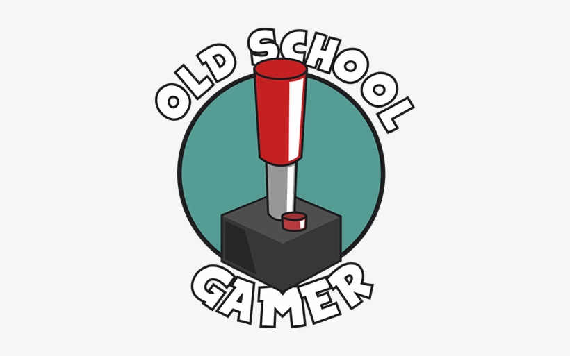 Old School Gamer Geek Sticker - Wall Decal, transparent png download
