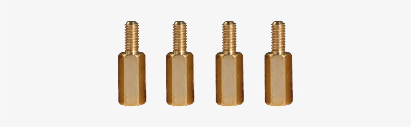 Parts Board Stacking Standoffs And Screws Kit For Raspberry - Brass, transparent png download