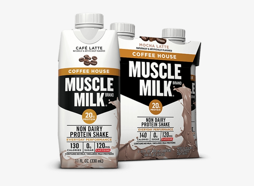 Muscle Millk Coffee House Cover - Muscle Milk Coffee Shake, transparent png download