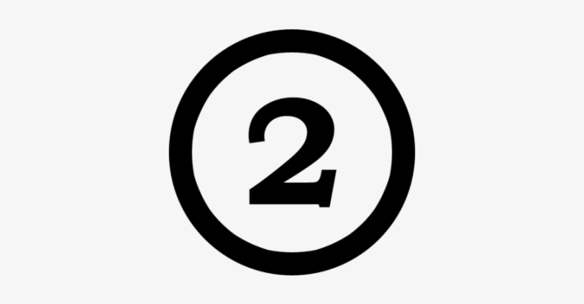 Dos - 二 - Above The Influence Sign, transparent png download