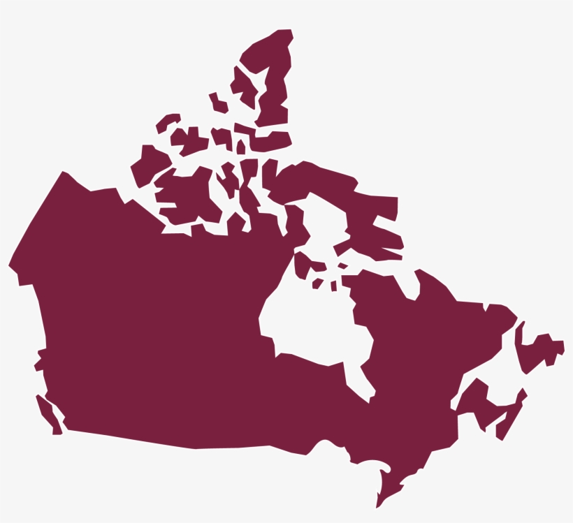 North America - Cyberbullying In Canada Map, transparent png download