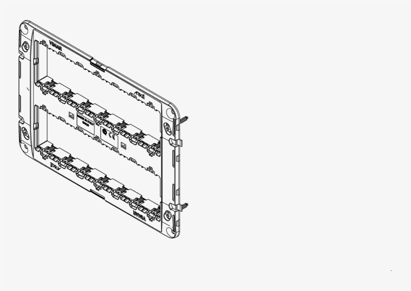 3d View - Vimar 19620, transparent png download