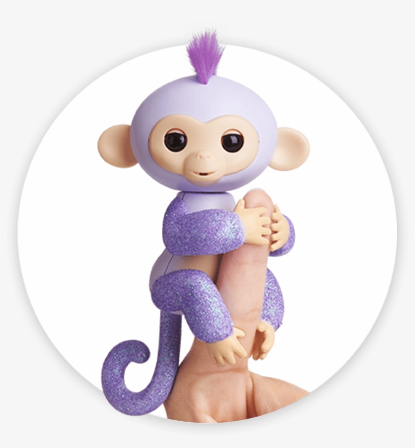 Fingerlings Monkey Glitter Kiki - Fingerlings Kiki, transparent png download