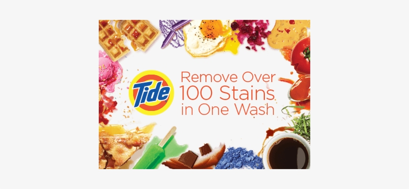 Removes Over 100 Stains In One Wash - Tide Pods Free & Gentle Laundry Detergent Pacs, transparent png download