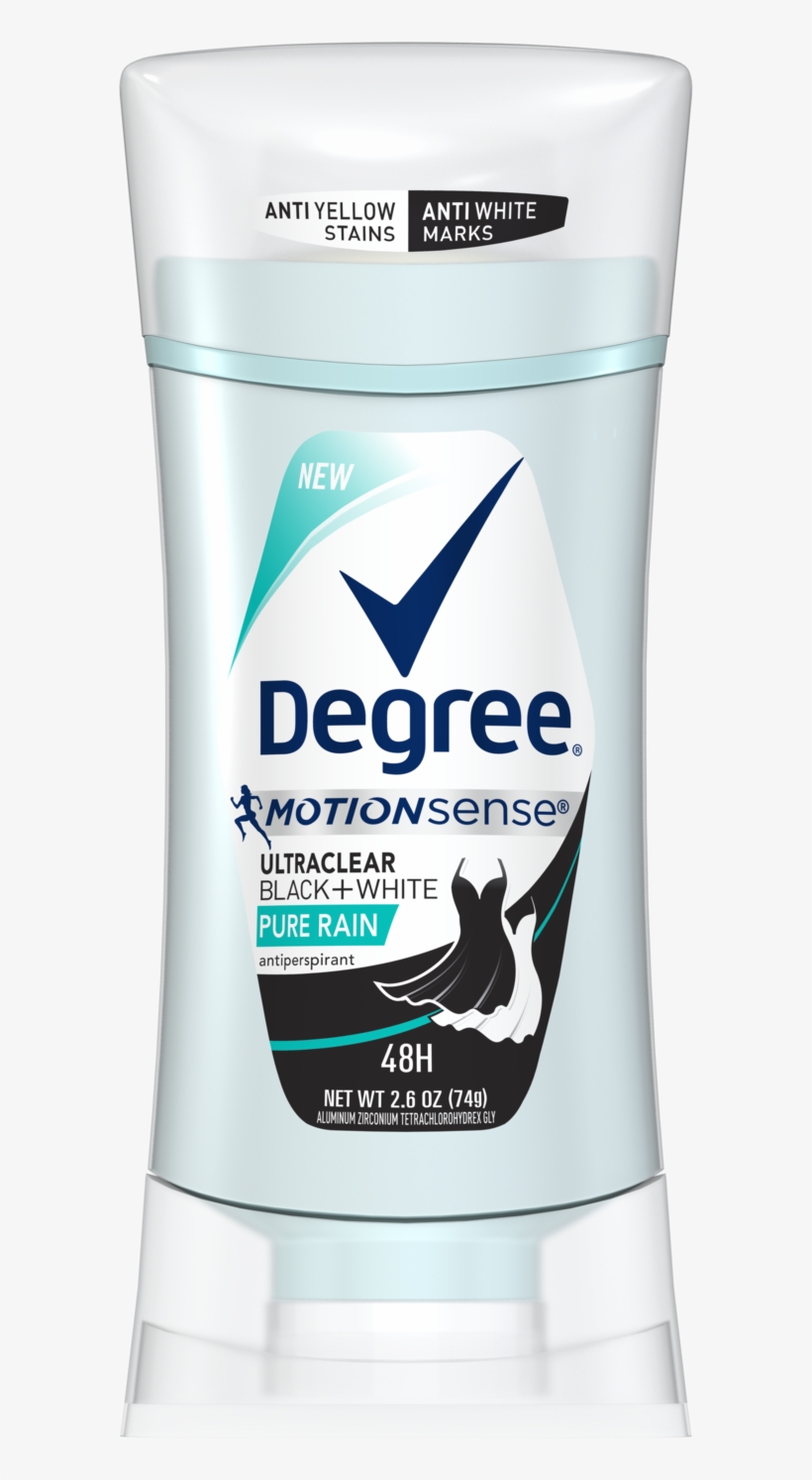Degree Ultra Clear Pure Clean Antiperspirant, 2.6 Oz, transparent png download
