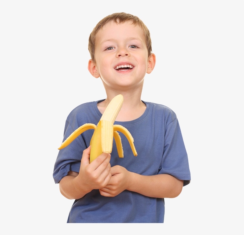 Child Wbanana - Stock Photography, transparent png download