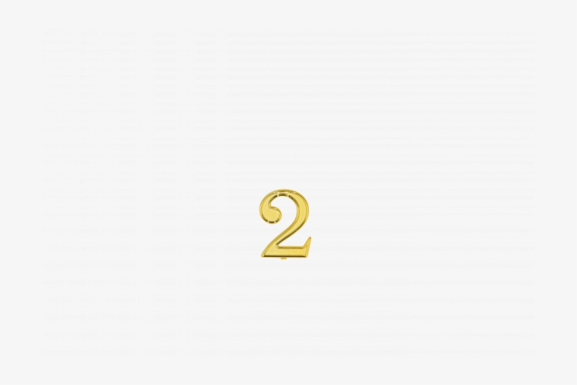 Alcas Numero 2 Per Candeline Cf 10 Pz - Serpent, transparent png download