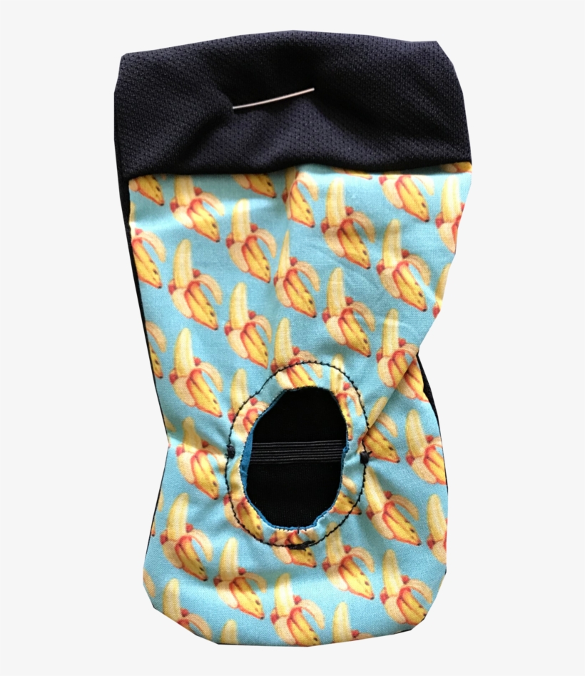 Half Peeled Bananas On A Light Blue Background - Banana, transparent png download