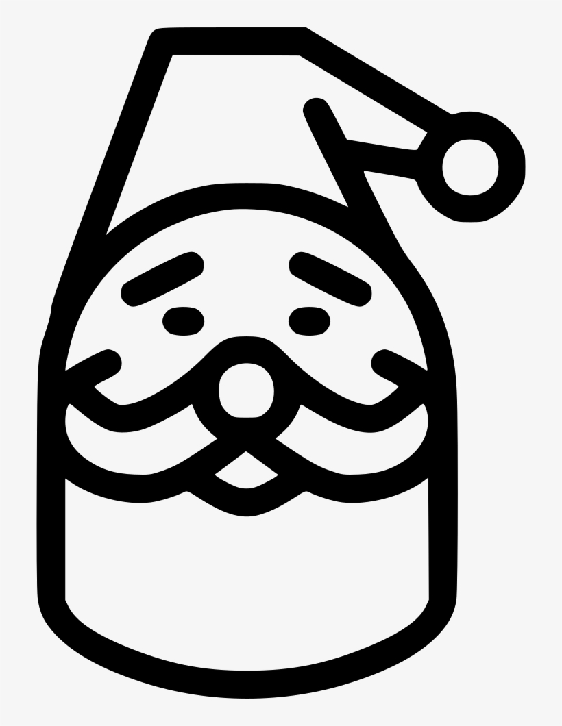 Santa Claus Beard Cap Comments - Scalable Vector Graphics, transparent png download