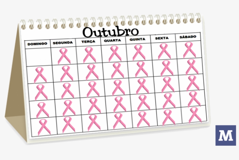 Campanha Outubro Rosa Divulga Programação Intensa No - The Breast Cancer Awareness Month, transparent png download