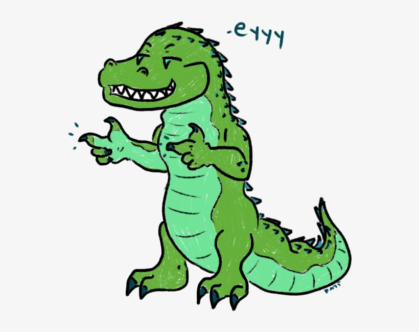 Finger Guns - Crocodile Finger Guns, transparent png download