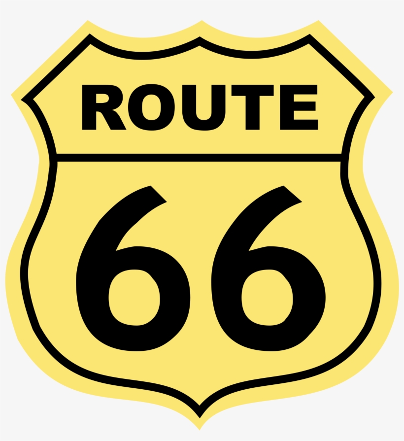 Route 66 Logo Png Transparent - Route 66 Logo Png, transparent png download