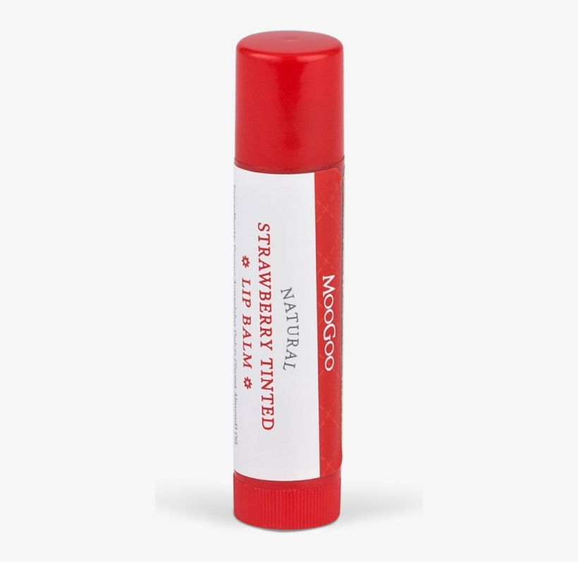 Strawberry Tinted Lip Balm 5g - Moogoo Strawberry Tinted Lip Balm, transparent png download