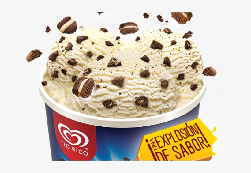 Tío Rico Y Oreo Se Aliaron Para Crear Un Nuevo Helado - Helados Tio Rico De Venezuela, transparent png download