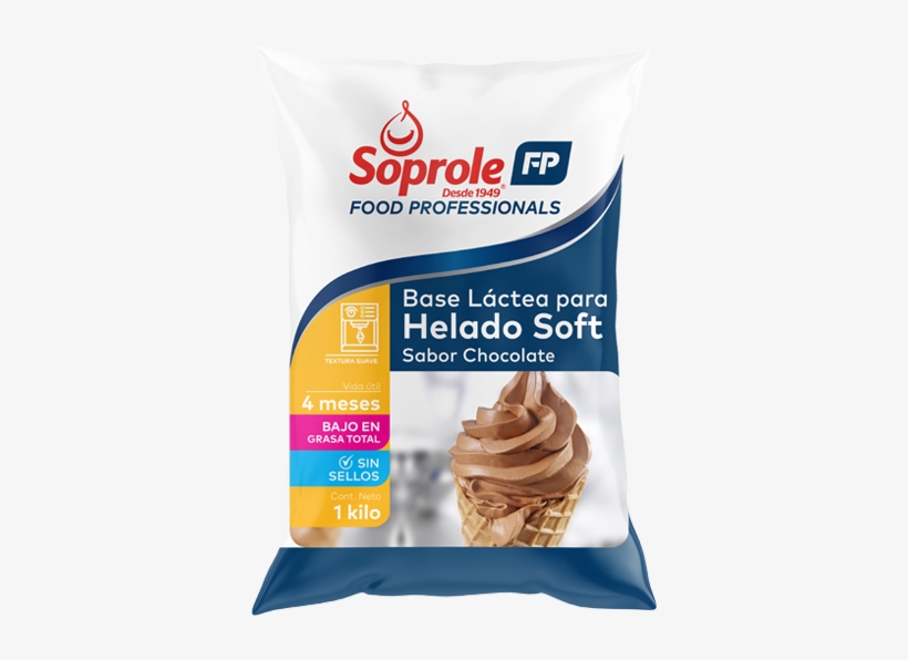 Base De Helado Sabor Chocolate - Soprole, transparent png download