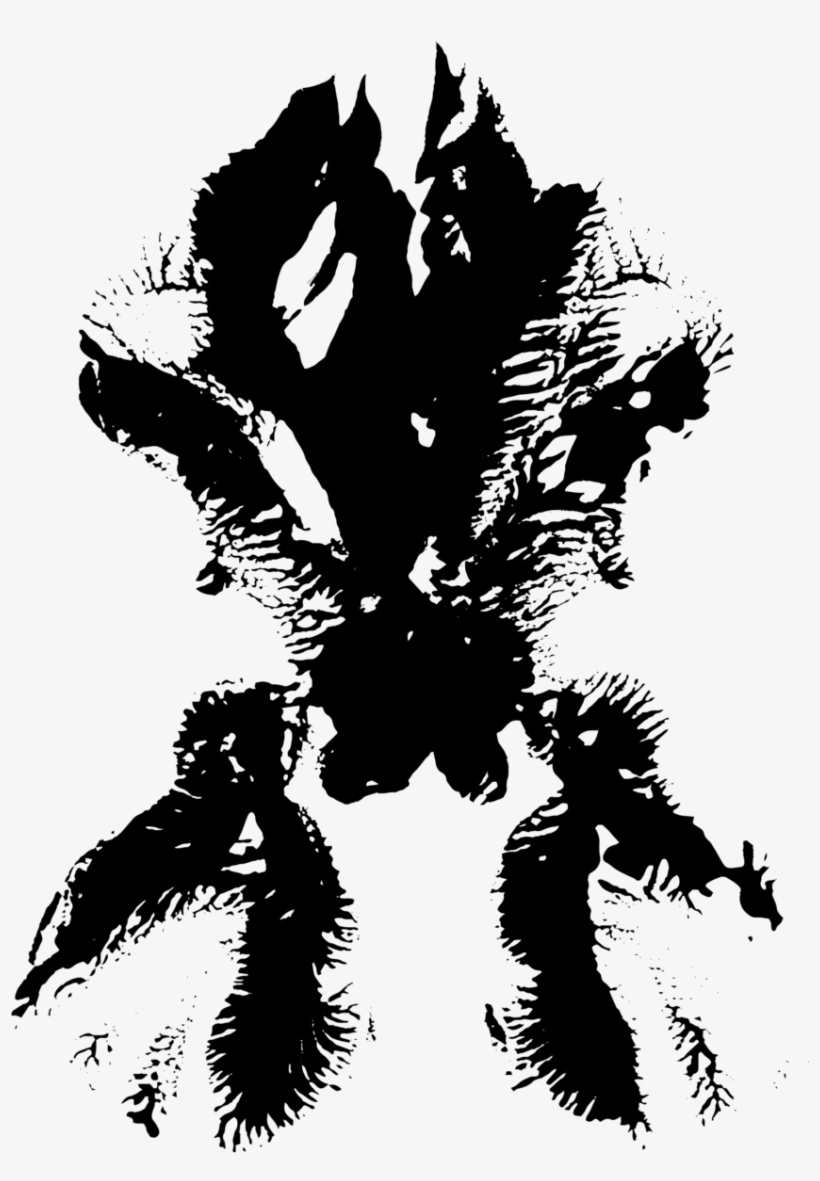 Handmade, Organically-formed, Inkblot Patterns - Illustration, transparent png download