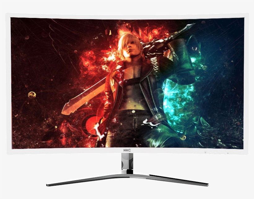 Hkc C7000 Free Upgrade C7000 Pro 27-inch Computer Monitor - Devil May Cry 6 Wallpaper Hd, transparent png download