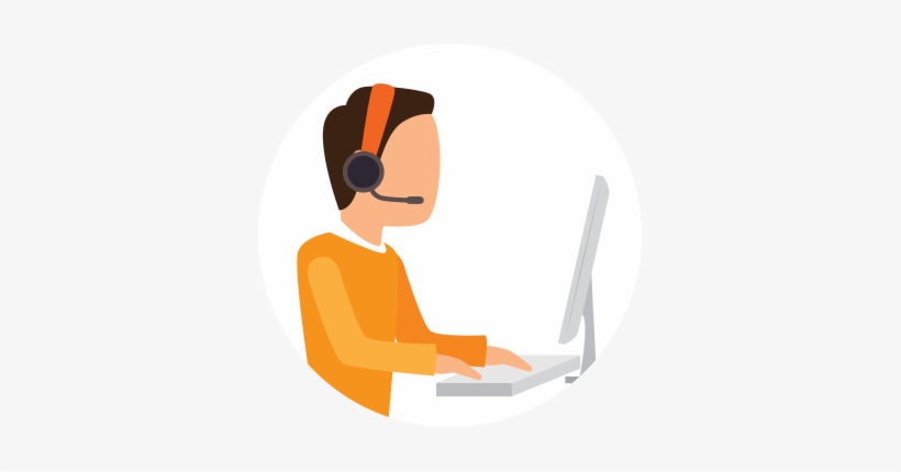 Ilustración Curva Aprendizaje - Iconos De Call Center En Png, transparent png download