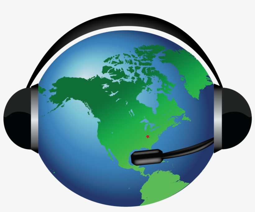 Live Reps Call Center - Earth, transparent png download