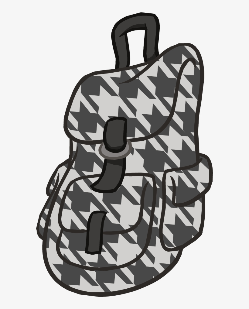 Houndstooth Bag - Club Penguin Bags, transparent png download