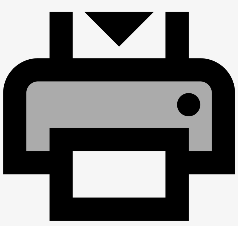 Enviar A La Impresora Icon - Icon, transparent png download