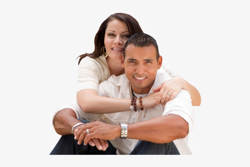 Slide2-pareja - Pareja Frente A Una Casa, transparent png download