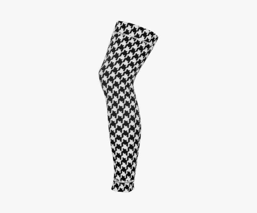 Shebeest Houndstooth Brave Leg Warmers - Black Leg Warmers By Shebeest - Black Houndstooth Brave, transparent png download