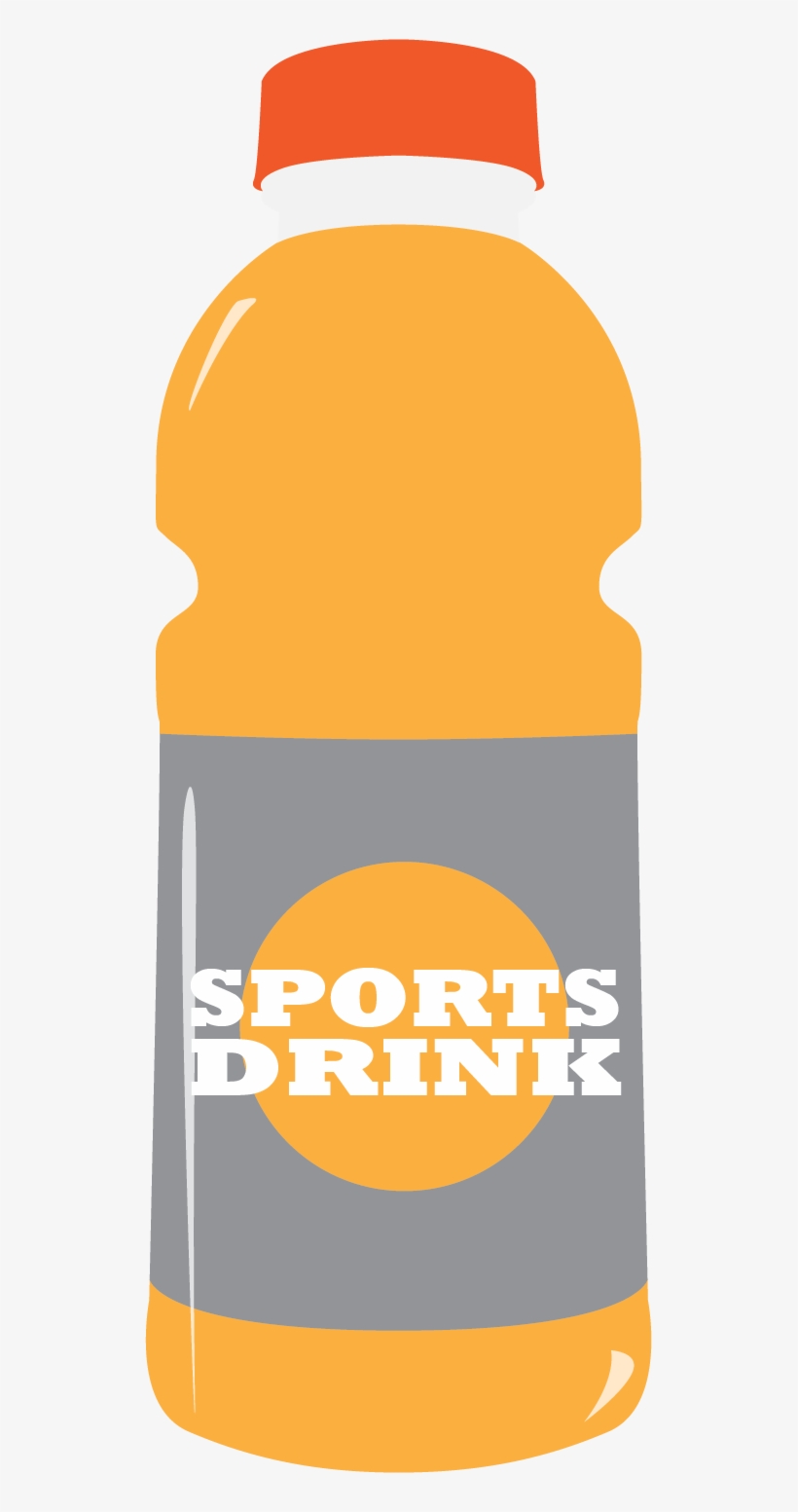 Bottle Clipart Ketchup Bottle - Sports Drink Clip Art, transparent png download
