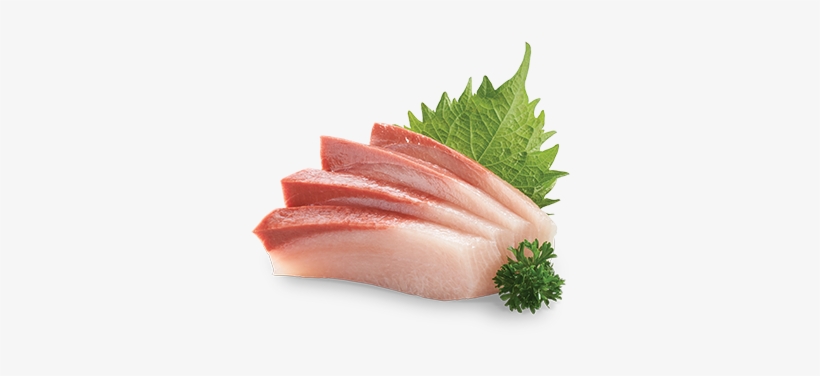 Yellowtail Sashimi はまち刺身 - Fish, transparent png download