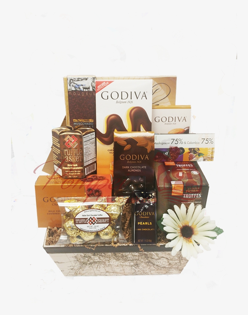 Choco Lover's Chocolate Gift Basket, Chocolate Gift - Gift Basket, transparent png download