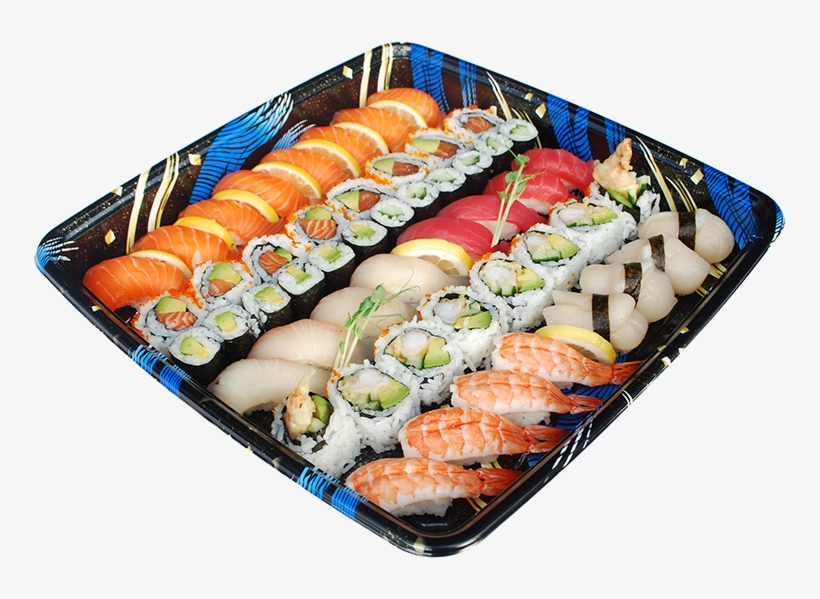 Chef's Selection Of The Finest Nigiri Sushi With Large - California Roll, transparent png download