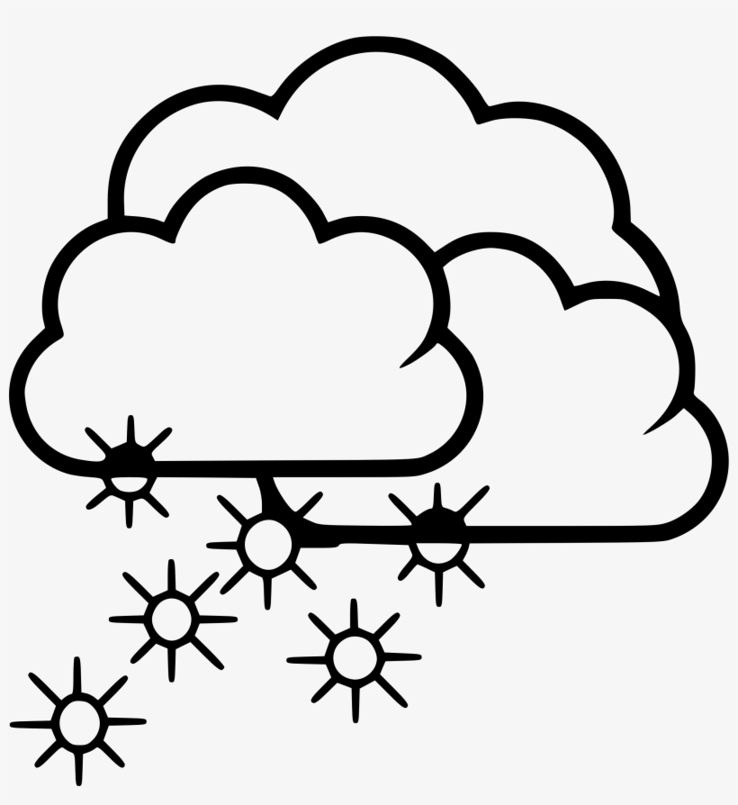 Big Image - Clip Art Black And White Thunder, transparent png download