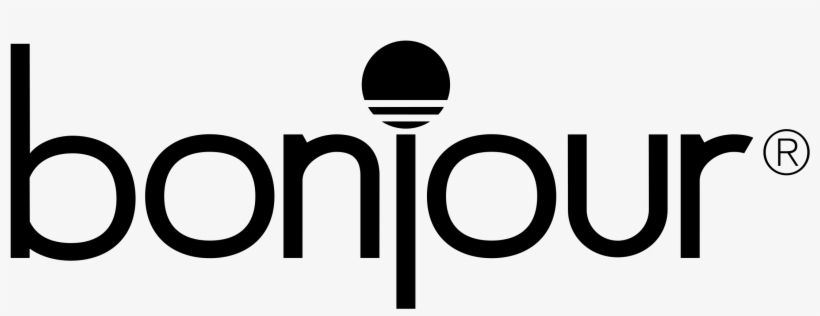 Bonjour 01 Logo Png Transparent - Bonjour Logo Png, transparent png download