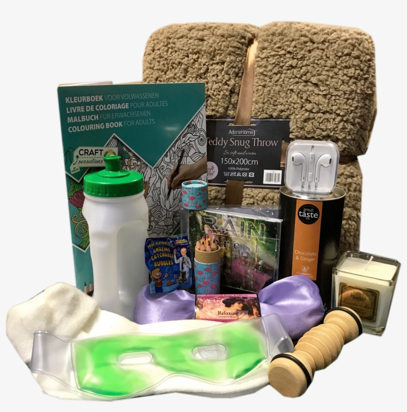 Items In The Cancer Comfort Gift Hamper - Gift Basket For Woman With Cancer, transparent png download