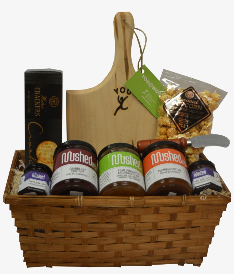 Gift Basket - Cutting Board Gift Basket, transparent png download