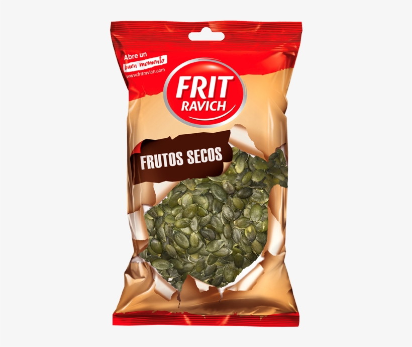Bolsa De Pipa Calabaza Pelada Frit Ravich - Cacahuetes Con Cáscara Tostados Frit Ravich, transparent png download