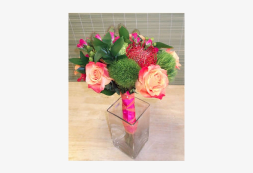 Uptown Bright Wedding Bouquet - Uptown Blossoms, transparent png download