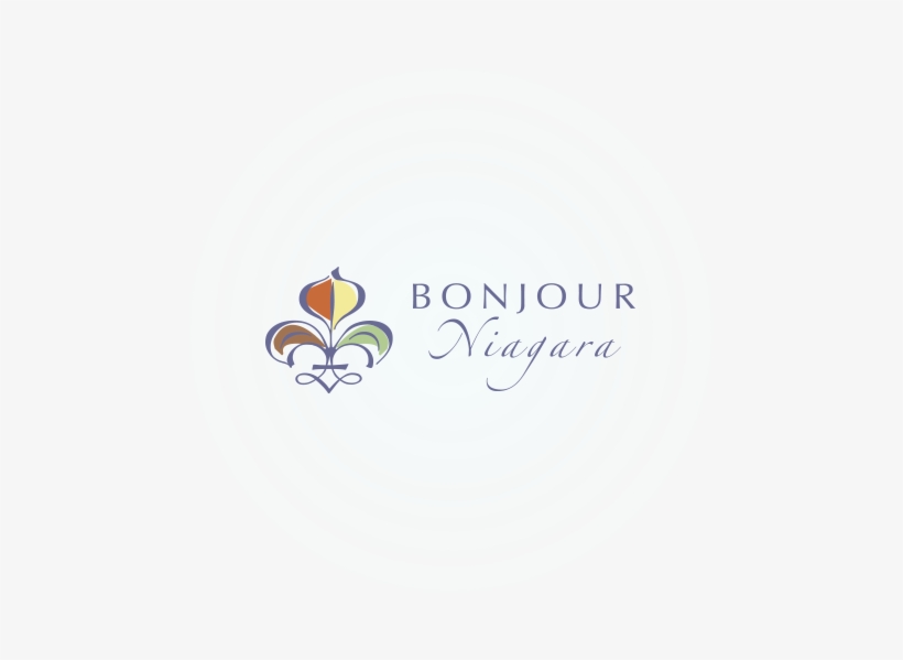 Bonjour Niagara - Graphic Design, transparent png download