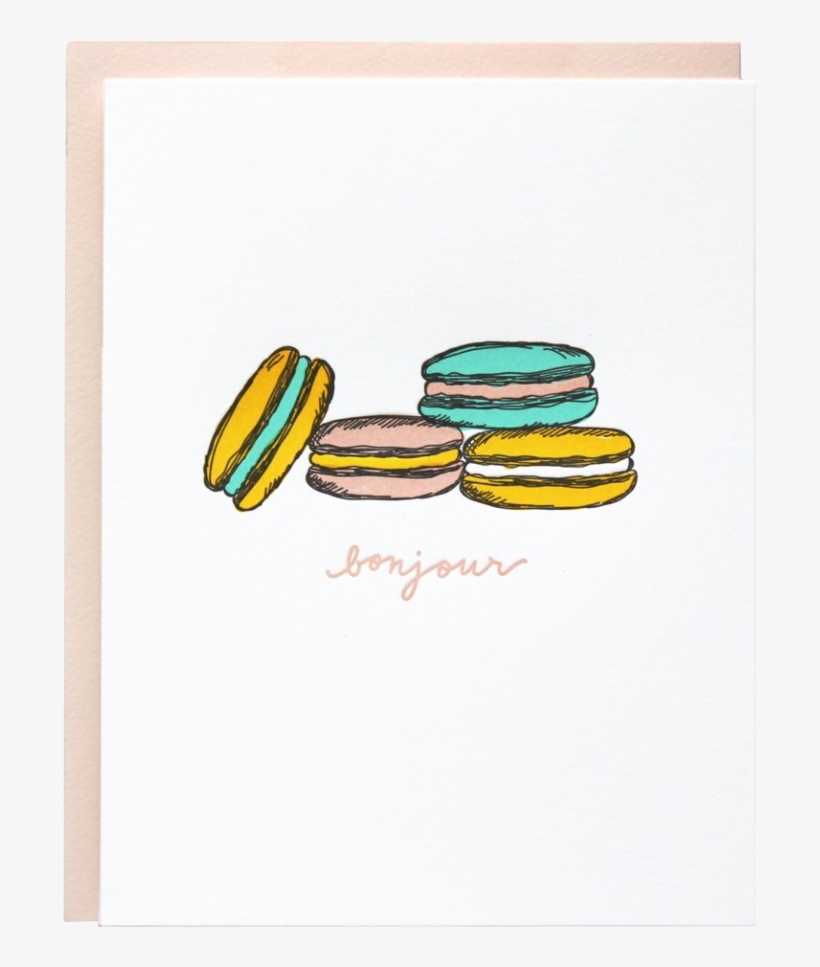 Bonjour Macarons - Junk Food, transparent png download