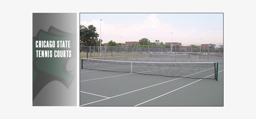 Chicago State Women's Tennis Vs - Tennis Court, transparent png download