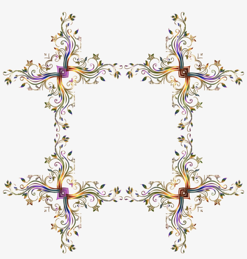 Gold Corner Transparent Png Clip Art - Clip Art, transparent png download