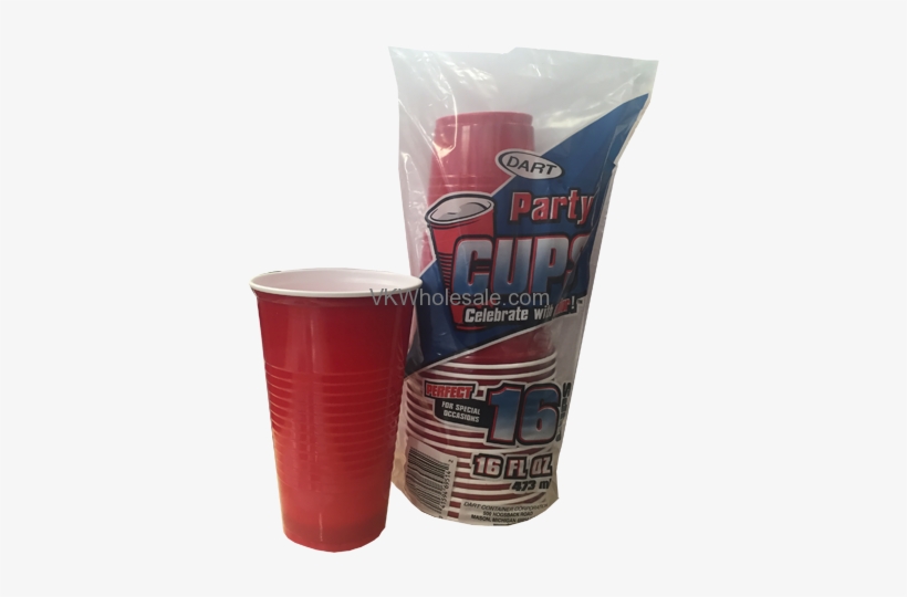 Dart Plastic Red Party Cups Wholesale - Cup, transparent png download