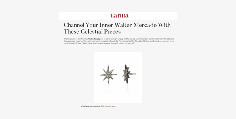 Latina Magazine - " - Document, transparent png download