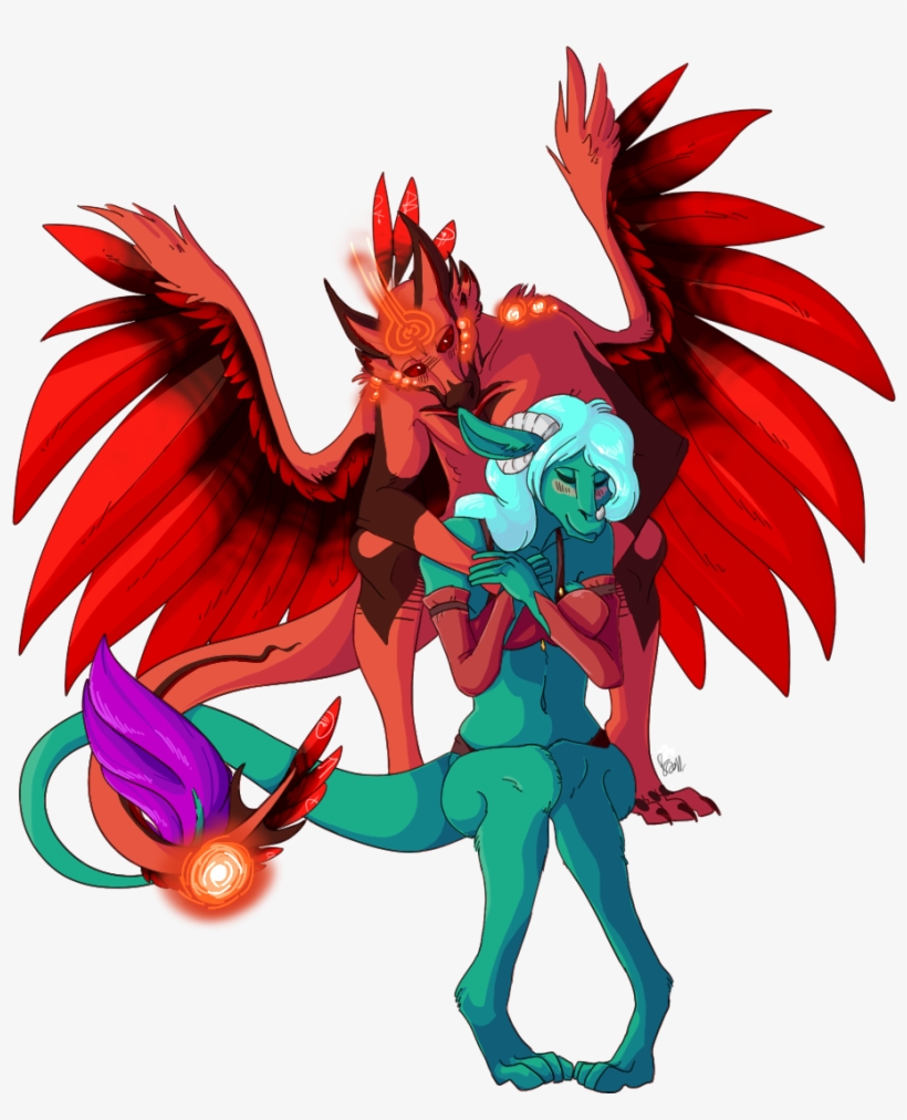 Rare Red Aura - Cartoon, transparent png download